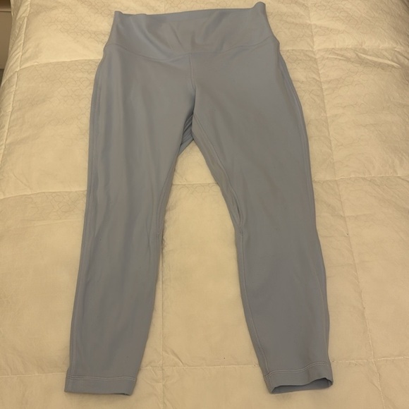 LuLuLemon Align HR Pant 25”  Size 14  Pastel Blue - Picture 5 of 10